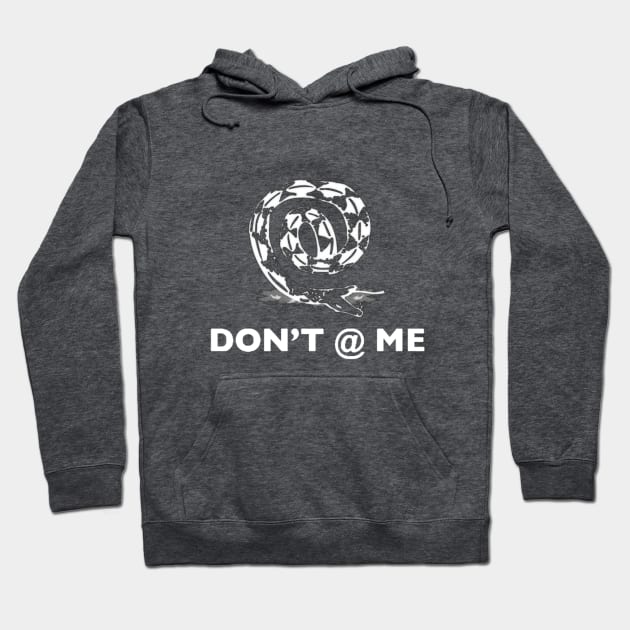 Don't @ Me Hoodie by whiskeywhisk